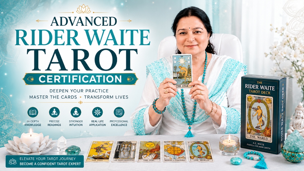 Advanced Rider Waite Tarot Certification Banner