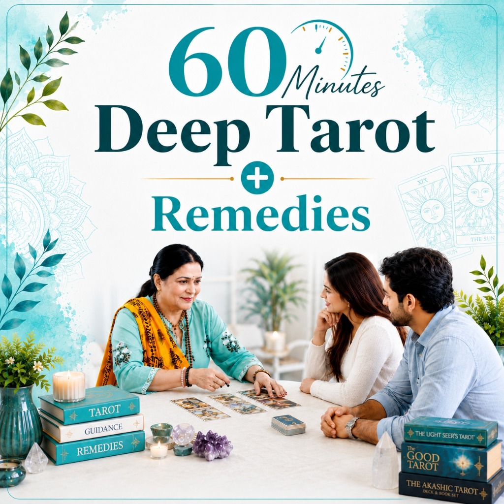 60 Minutes Deep Tarot + Remedies